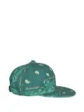 THE WORLD IS YOURS paisley-print baseball cap - Green