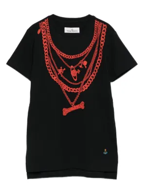 Vivienne Westwood グラフィック Tシャツ | ブラック | FARFETCH JP