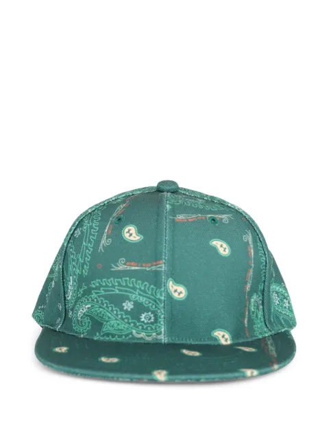 THE WORLD IS YOURS gorra de béisbol con estampado de cachemira