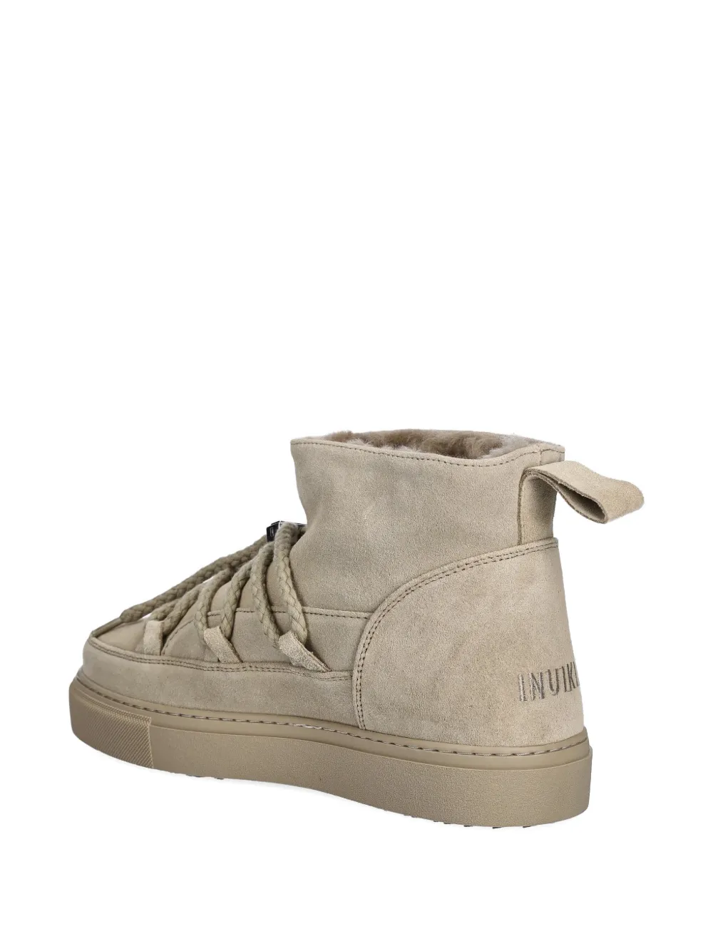 Inuikii Lace-up Ankle Boots In Gray