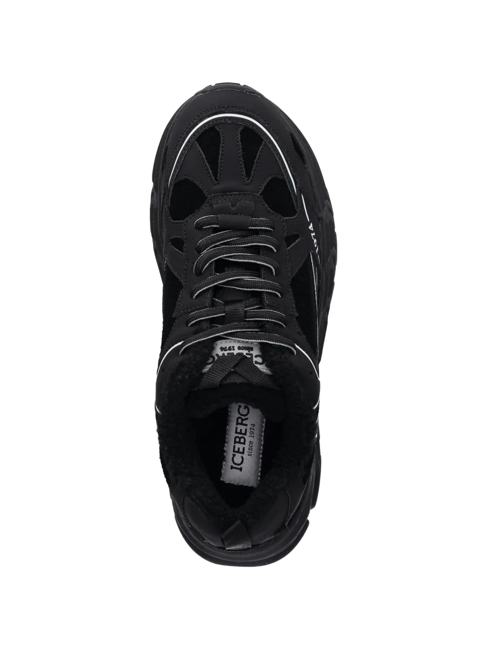 Iceberg ICB One sneakers Zwart
