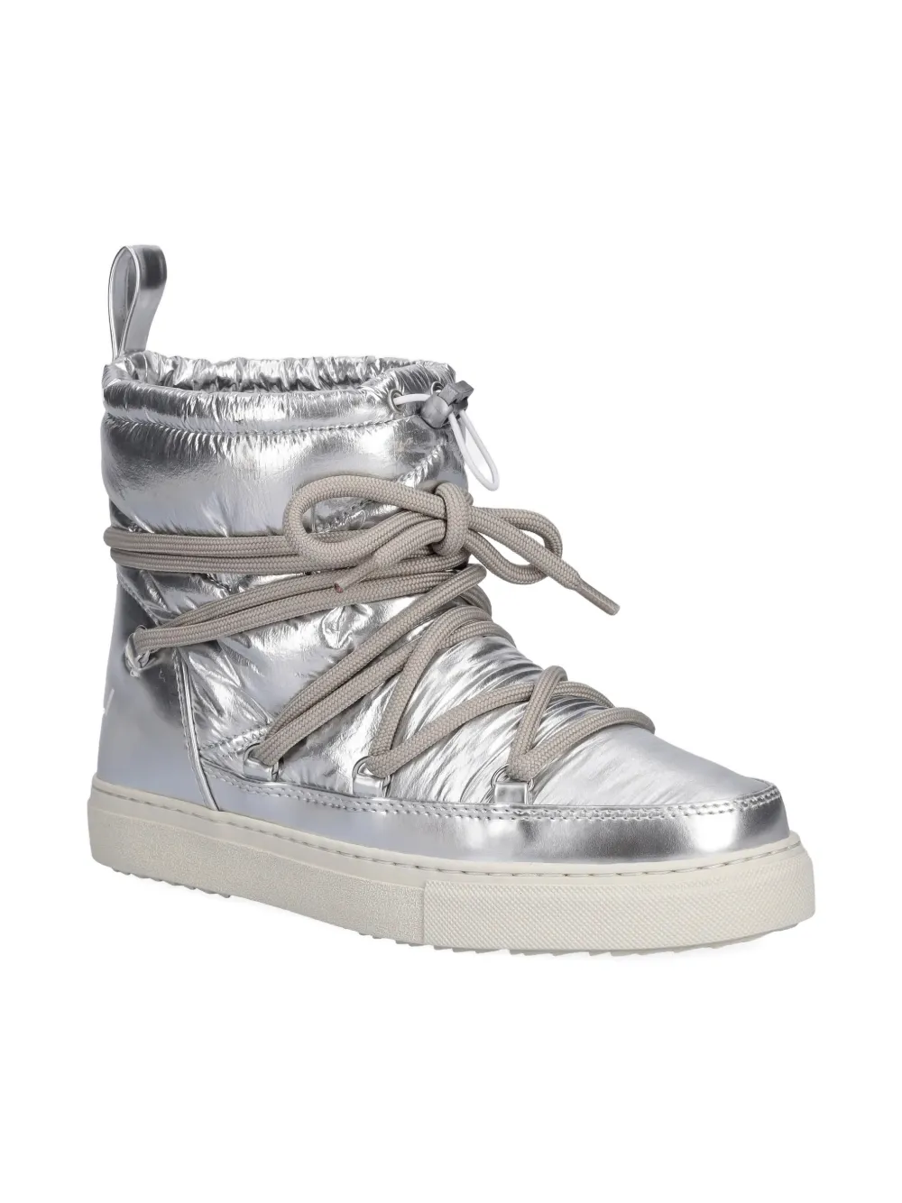 Inuikii Mountain lace-up ankle boots | Silver | Image 1