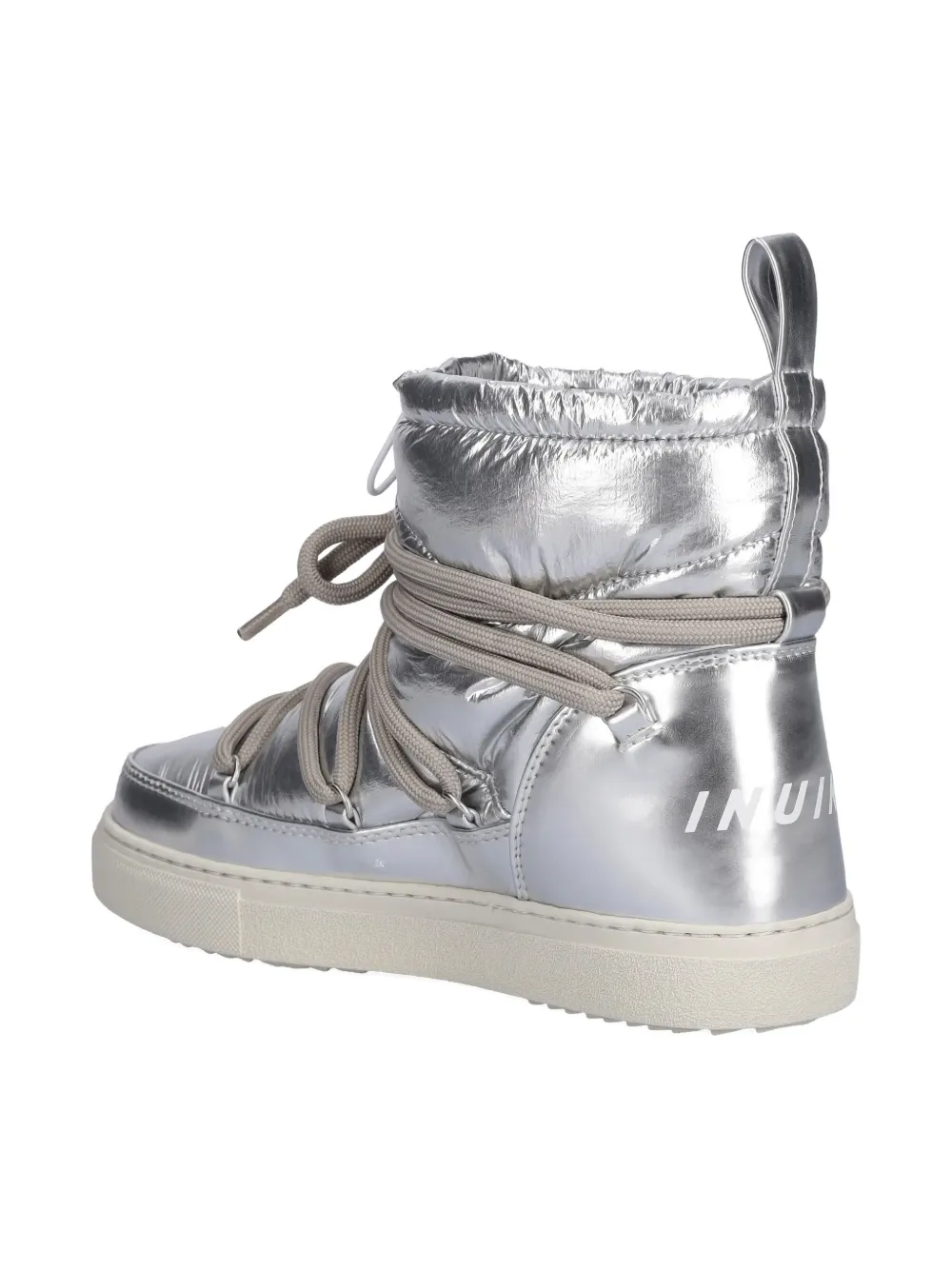 Inuikii Mountain enkellaarzen met veters Zilver