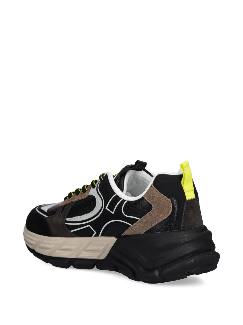 Iceberg Sneakers met logo Zwart