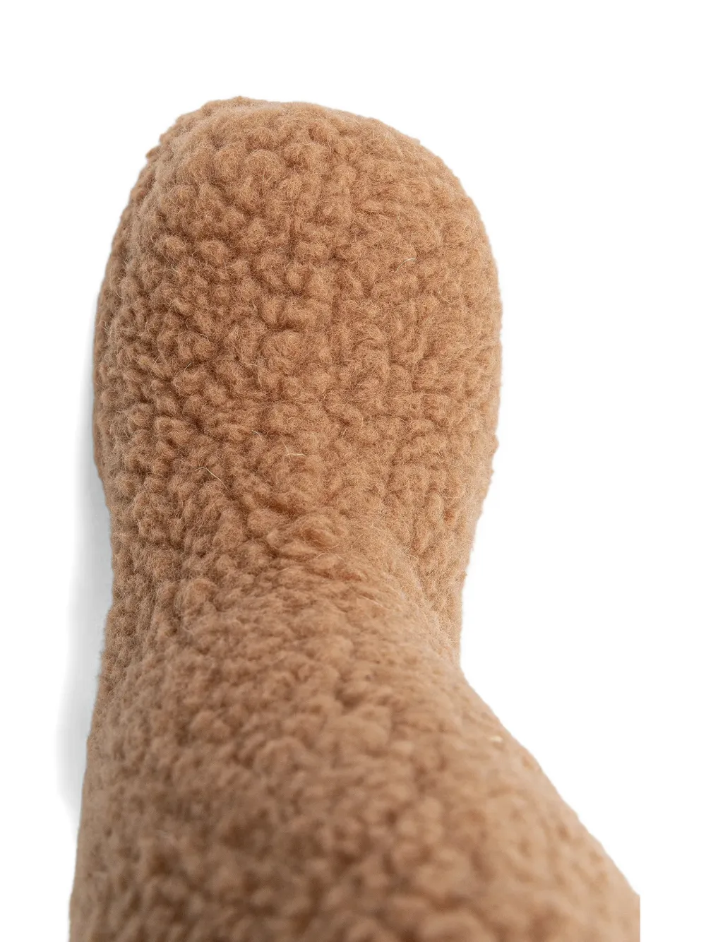 Inuikii Curly Logo Platform Boots In Brown