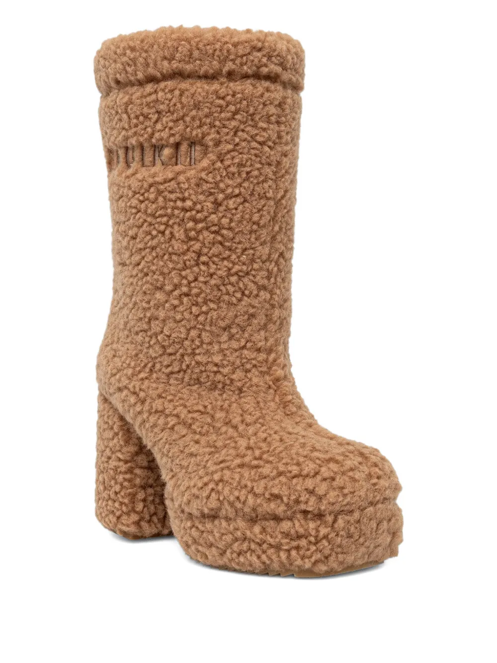 Inuikii Curly logo platform boots | Ankle Boots | Image 2