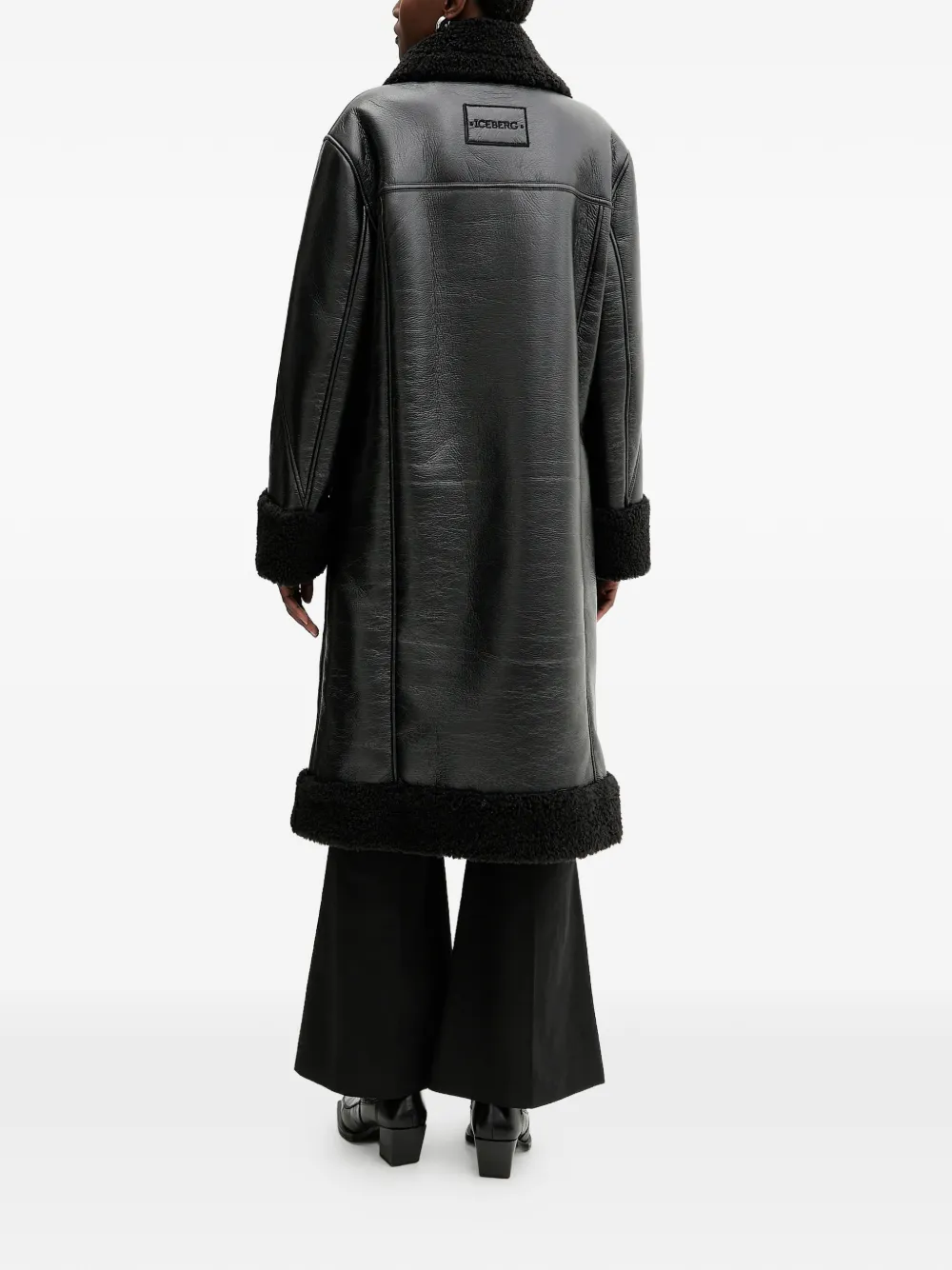 Faux-Fur Collared Coat