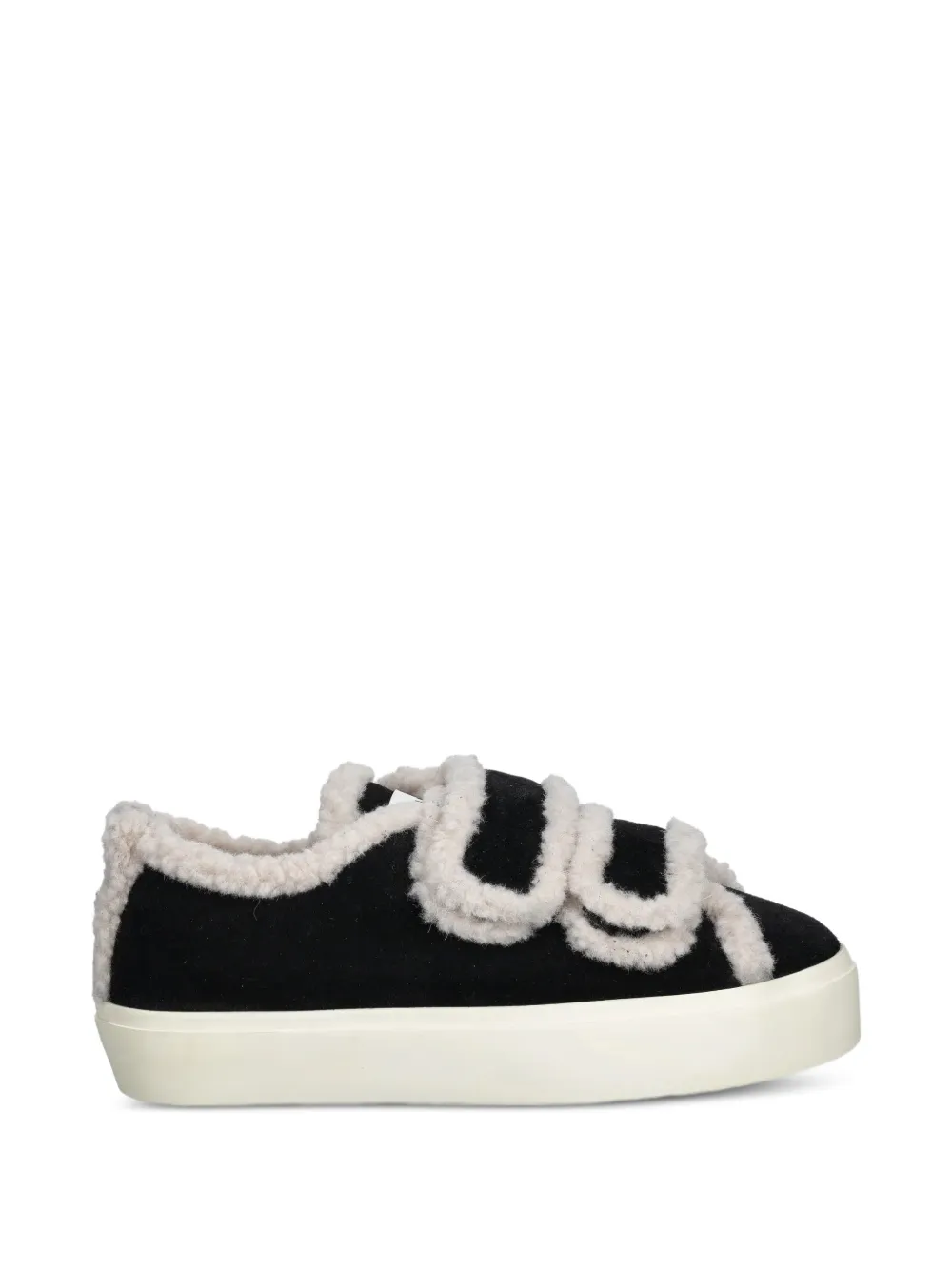 Inuikii Sneakers met lammy afwerking Zwart