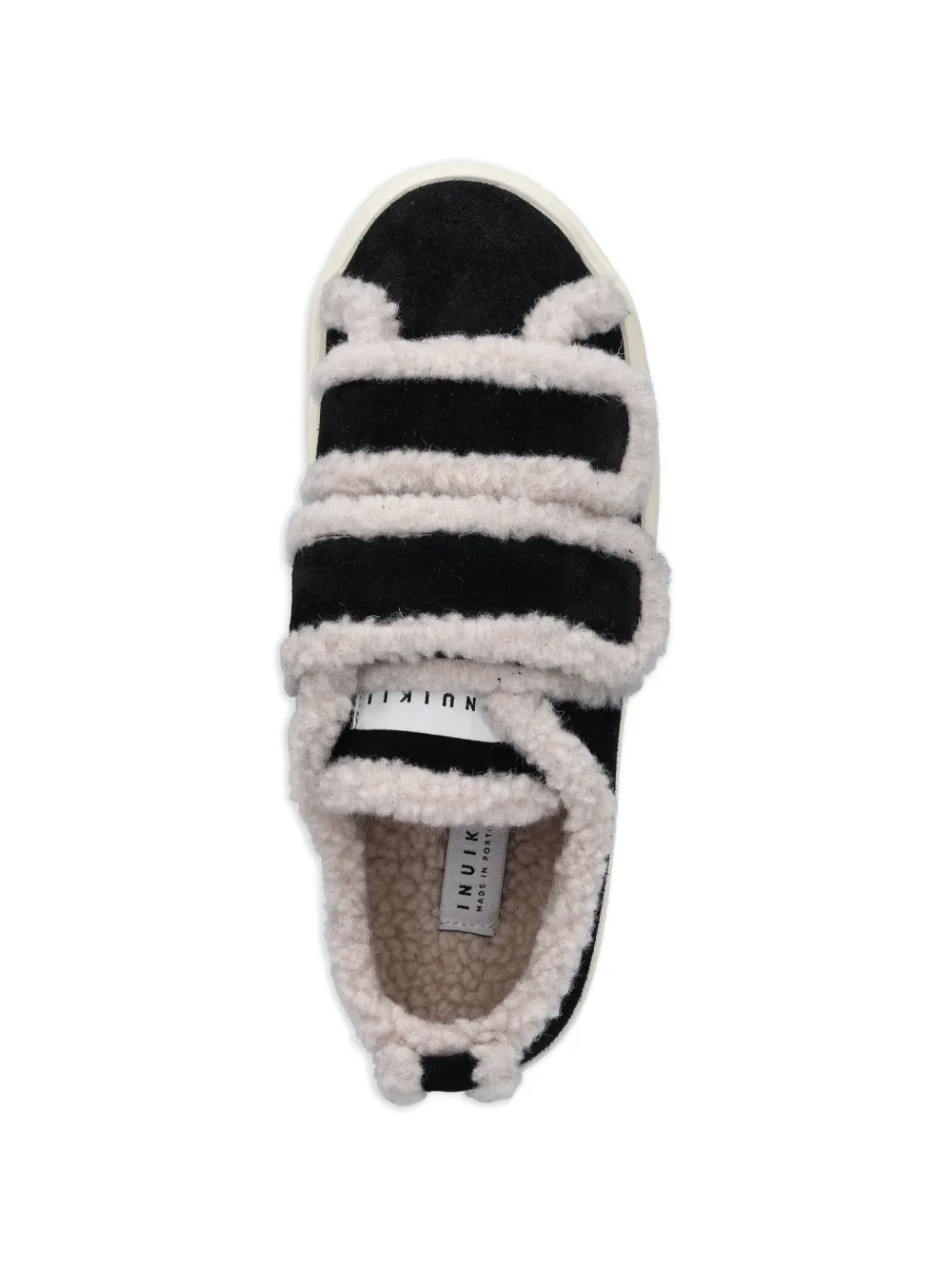 Inuikii Sneakers met lammy afwerking Zwart