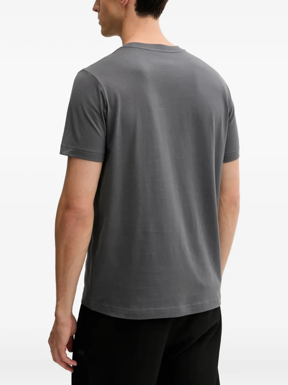 Iceberg T-shirt met borduurwerk Grijs
