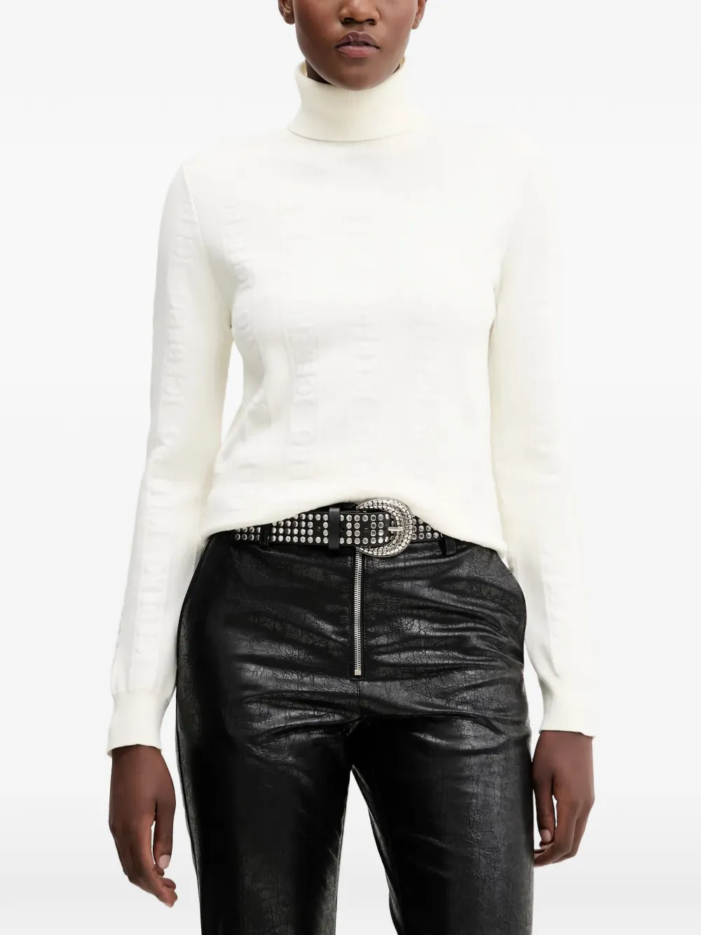 Iceberg turtleneck sweater - Toni neutri