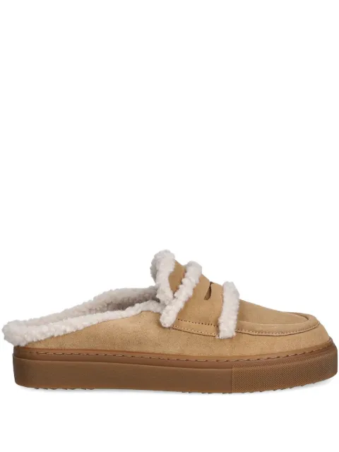 Inuikii fleece trim slippers