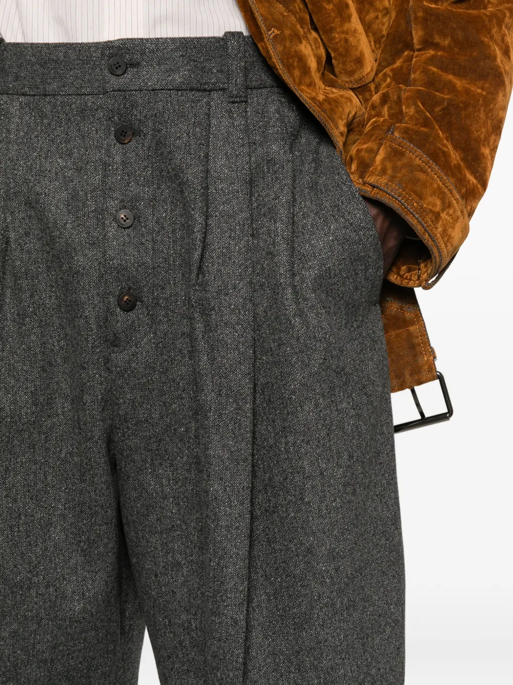 Jacquemus LE PANTALON FERNANDO Grijs