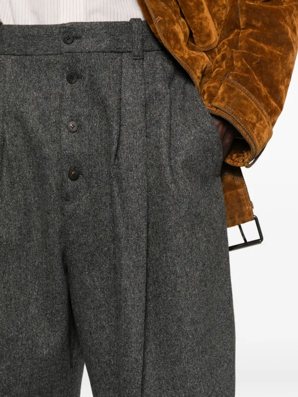 Jacquemus The Fernando Tailored Trousers | Grey | FARFETCH JO