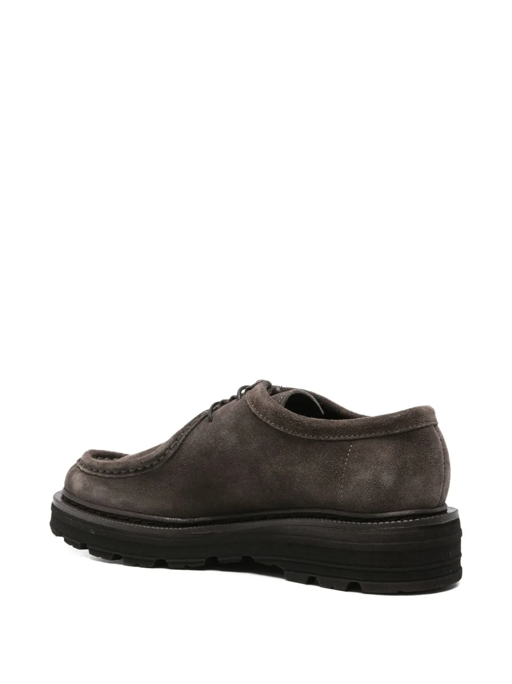 Sturlini Firenze Suede Derby Shoes In Brown