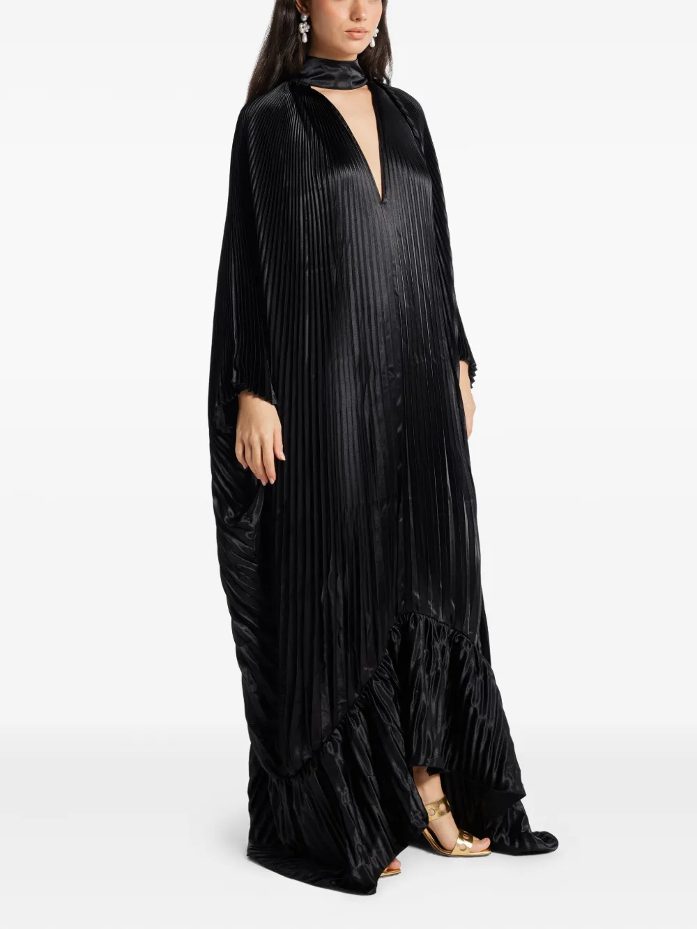 L'IDÉE pleated ruffled Empire dress | Evening Dresses | Image 2