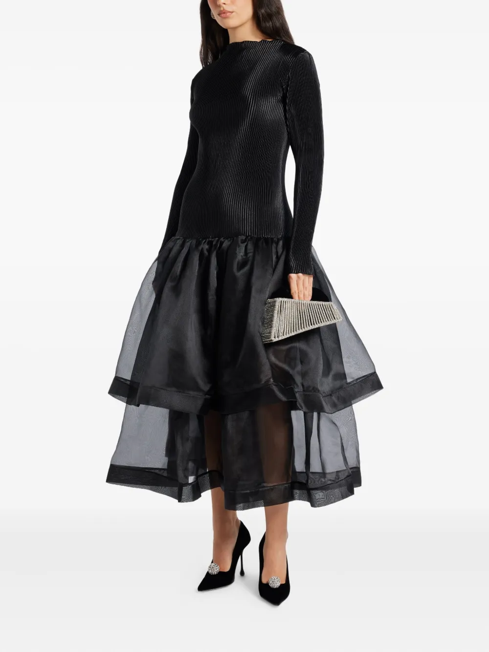 L'IDÉE Alexander ribbed midi dress | Cocktail & Party Dresses | Image 2