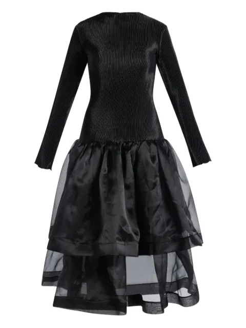 L'IDÉE Alexander ribbed midi dress
