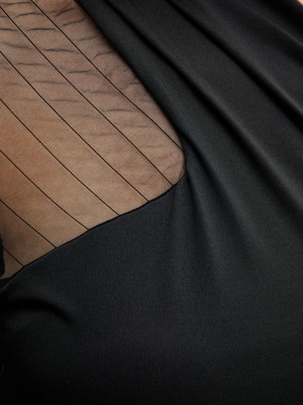 Simona Corsellini One-shoulder Top In Black