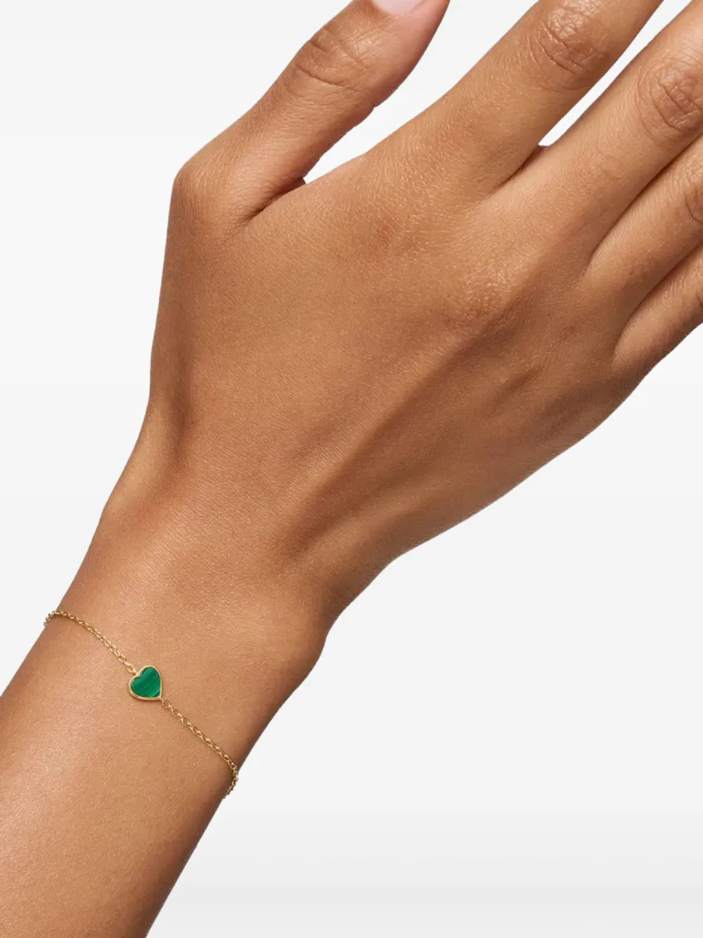 TOUS bracelet en or 14ct à breloque cœur | Image 2