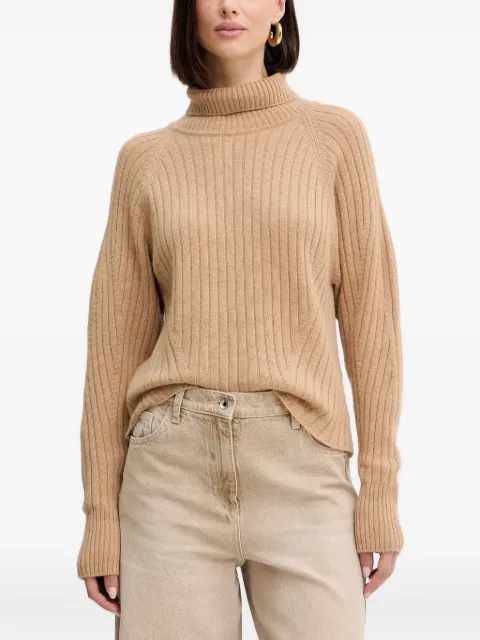 SIMONA CORSELLINI ribbed turtleneck sweater