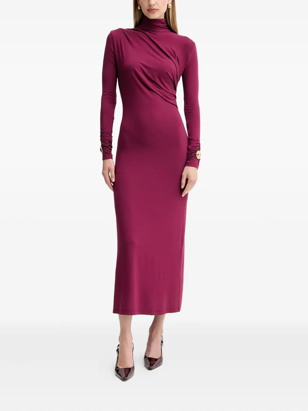 SIMONA CORSELLINI robe longue à col roulé | Robes de jour | Image 2