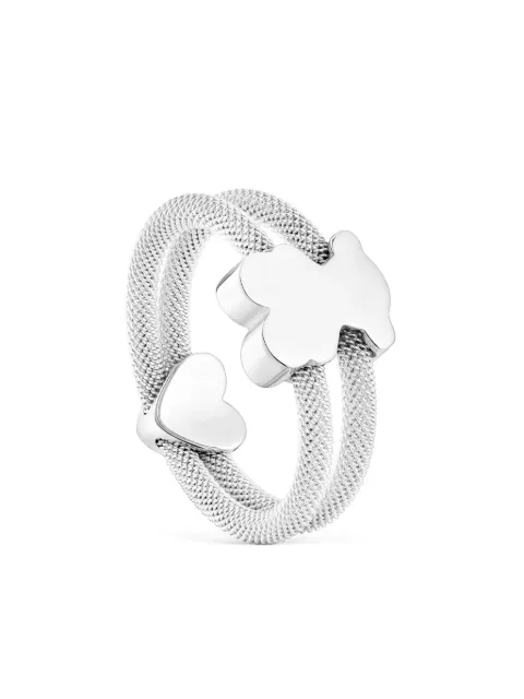 TOUS Icon mesh ring