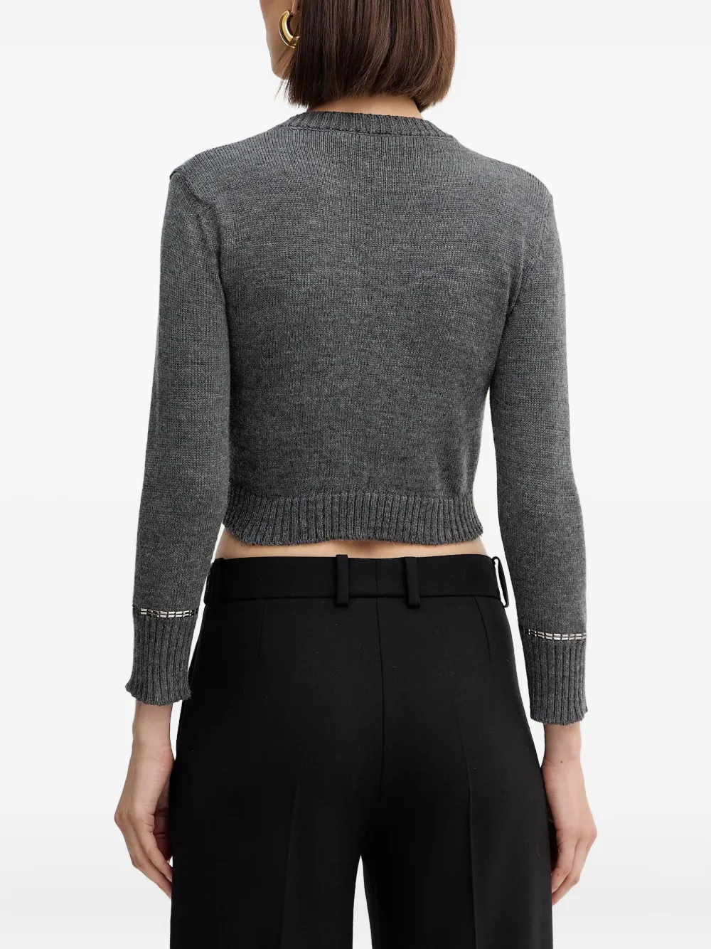  Simona Corsellini Embellished Sweater - Grey 