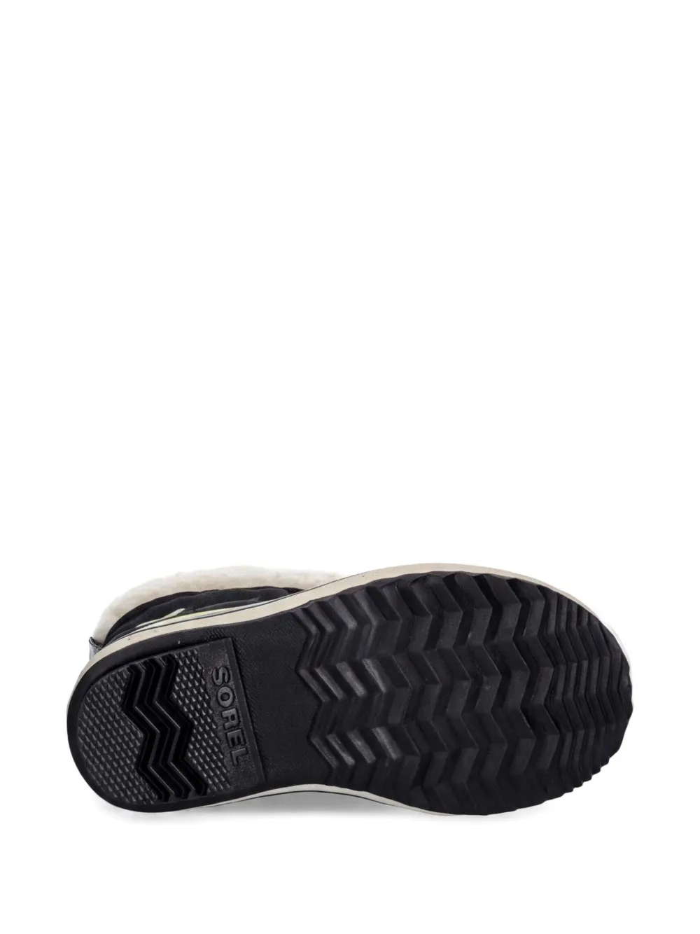 SOREL KIDS Lammy laarzen met neon afwerking Zwart