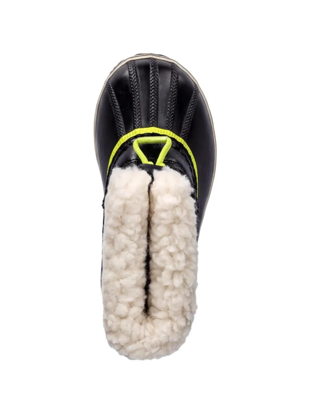 SOREL KIDS Lammy laarzen met neon afwerking Zwart