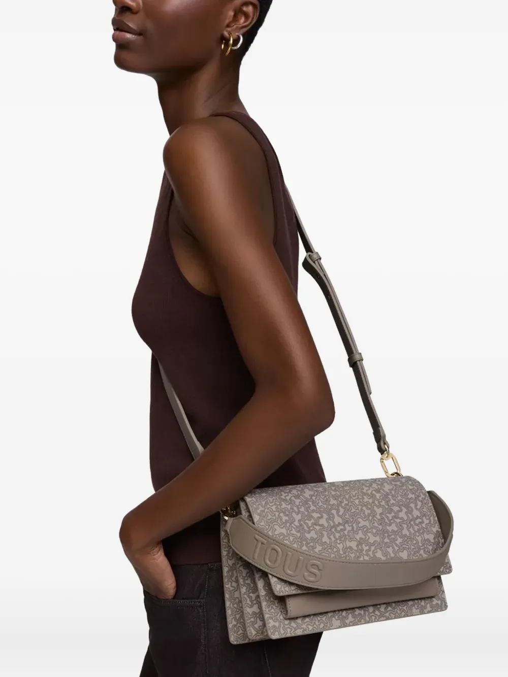 TOUS logo-pattern crossbody bag | Image 2
