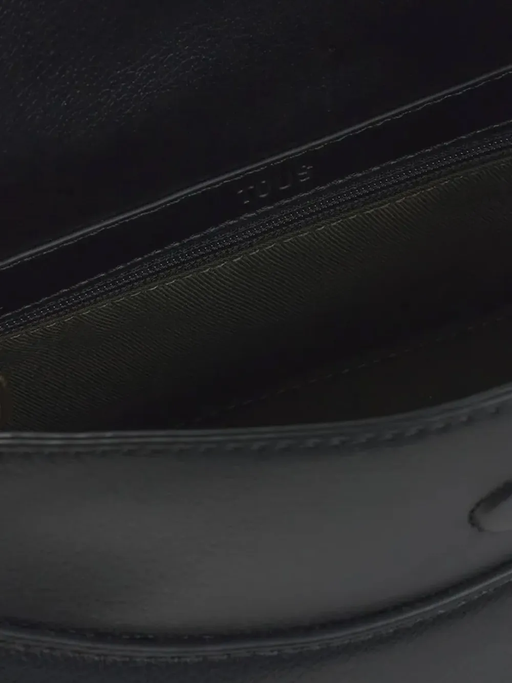 Tous Embossed Logo Satchel Bag In Black