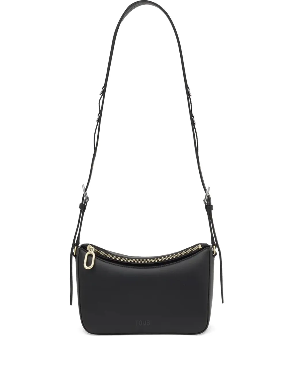 Tous Embossed Logo Satchel Bag In Black