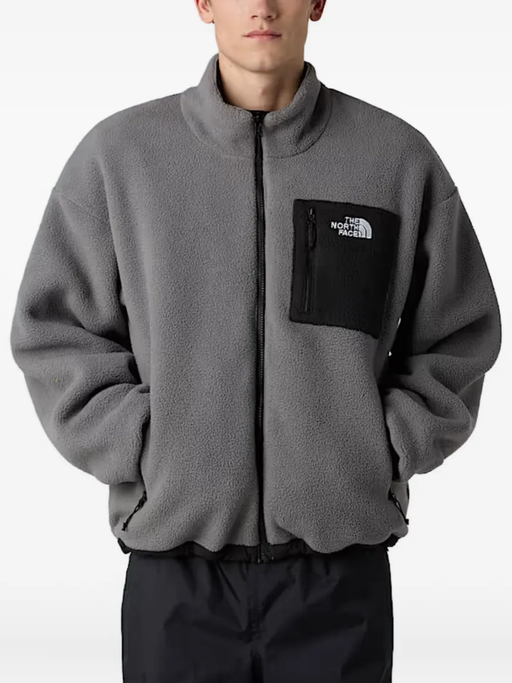 The North Face Yumiori Fleece Zip-up Jacket In Gray