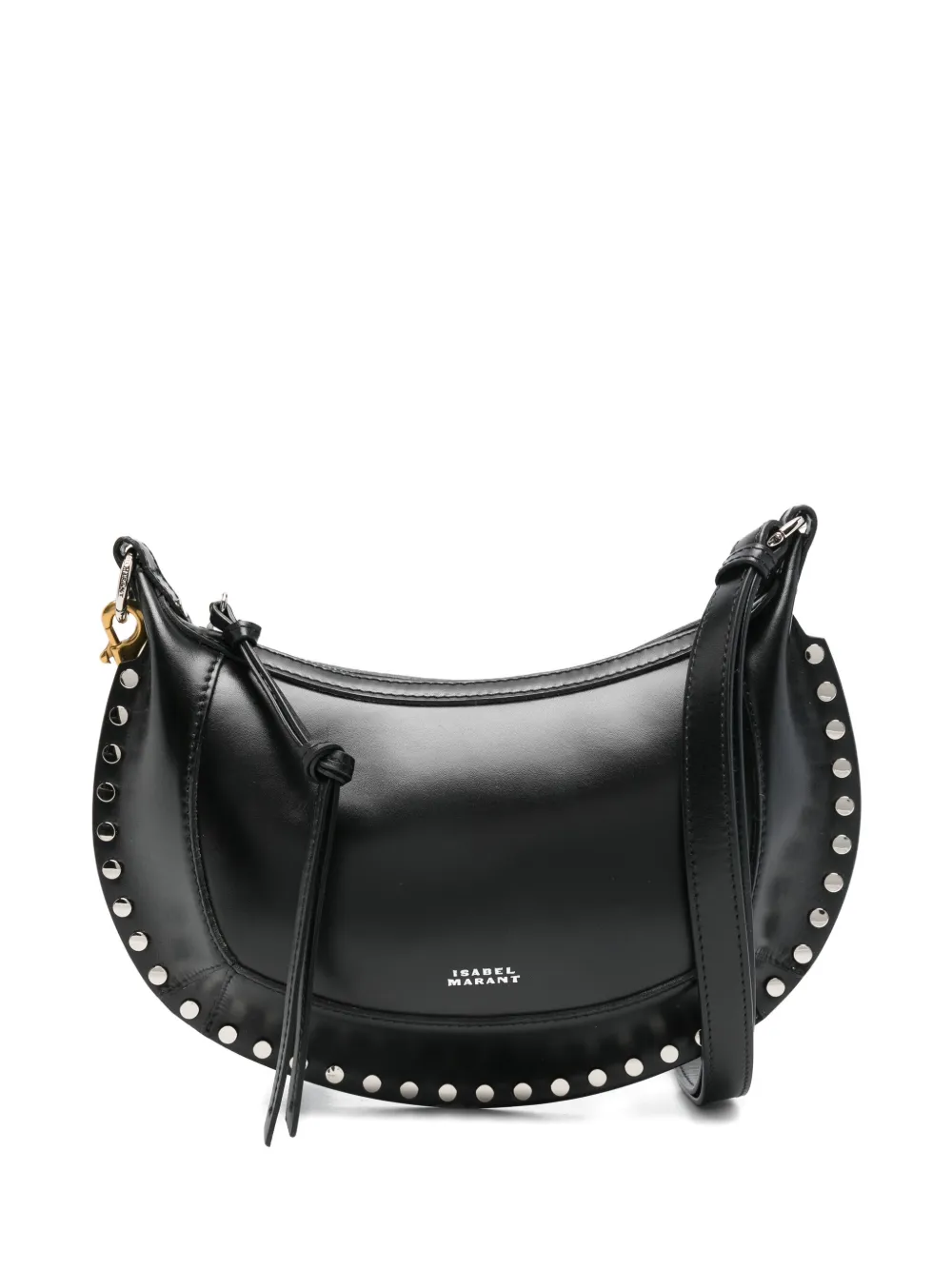 Isabel Marant Oskan Moon Shoulder Bag In Black