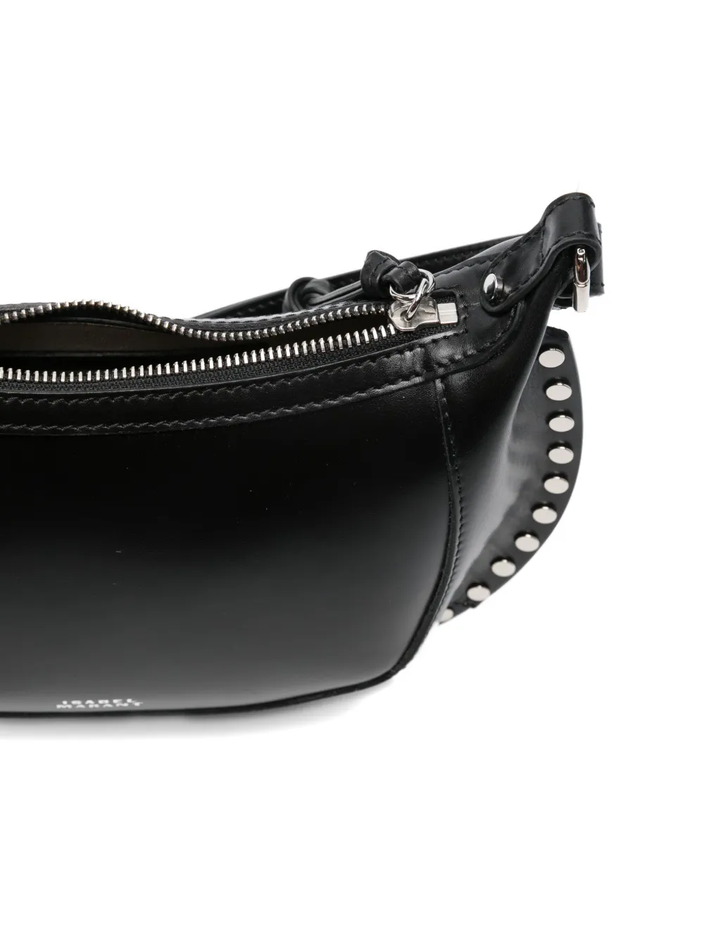 Isabel Marant Oskan Moon Shoulder Bag In Black