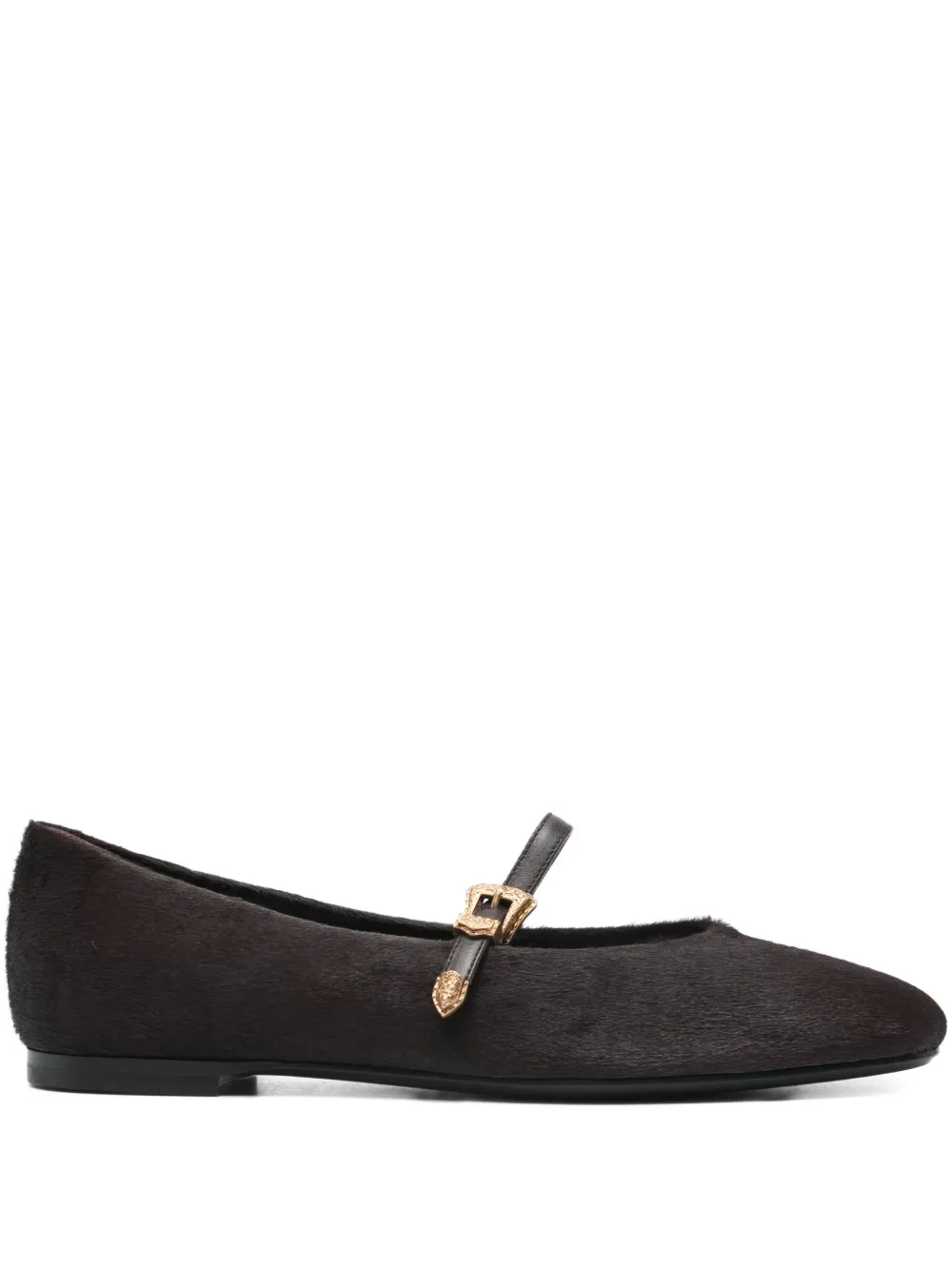 Roberto Festa buckle-detail ballet flats Brown