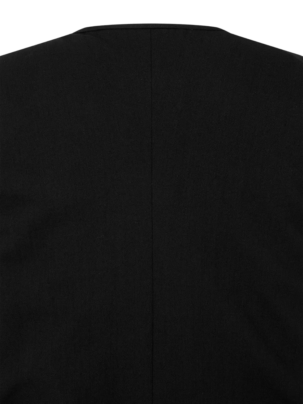 Studio Tomboy Buckle-fastening Patch-pocket Vest In Black