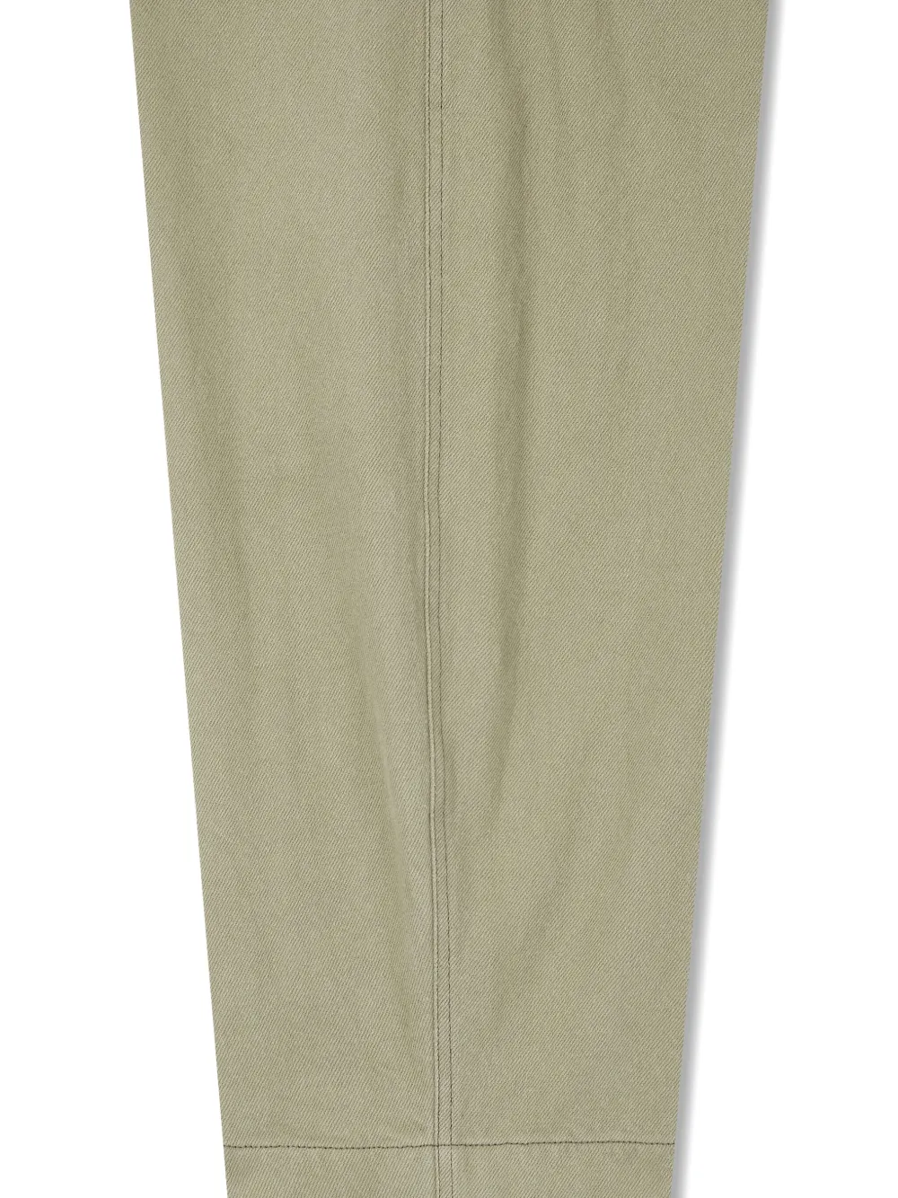 Studio Tomboy Elastic-waist Patch-pocket Trousers In Green