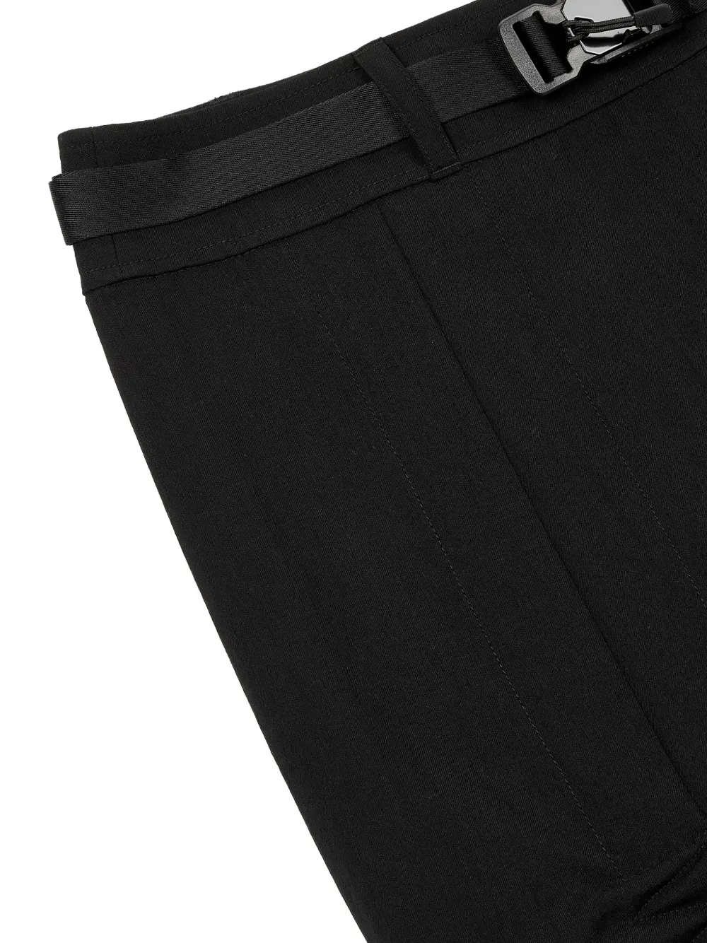 Studio Tomboy Pocket Wrap Skirt In Black