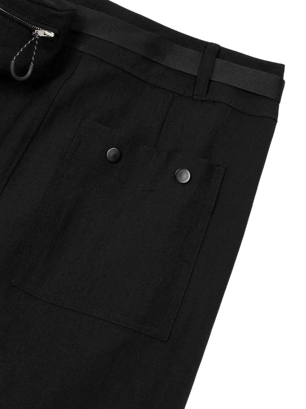 STUDIO TOMBOY Rok met zak Zwart