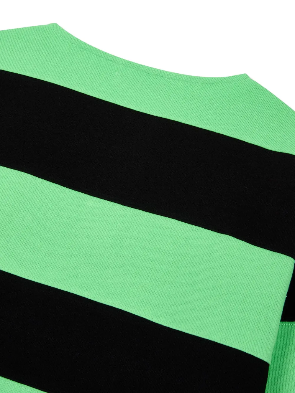 STUDIO TOMBOY Gestreepte rugby sweater Zwart