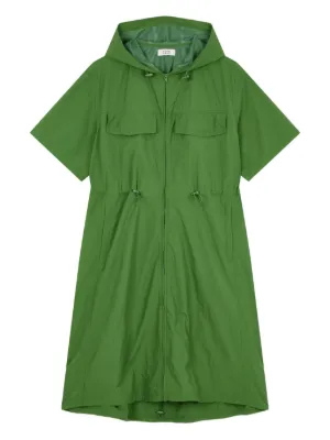 Celine Pre-Owned 2010s Cotton Shirt Dress | Green | FARFETCH