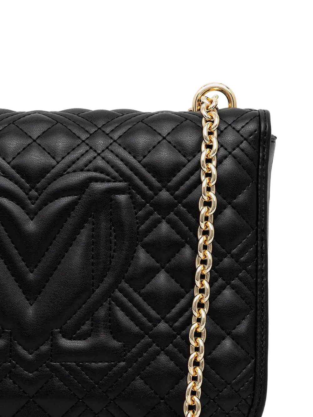 Love Moschino Gewatteerde crossbodytas Zwart