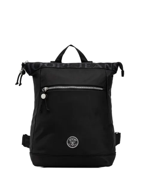 Joop! logo-detail top-zip backpack