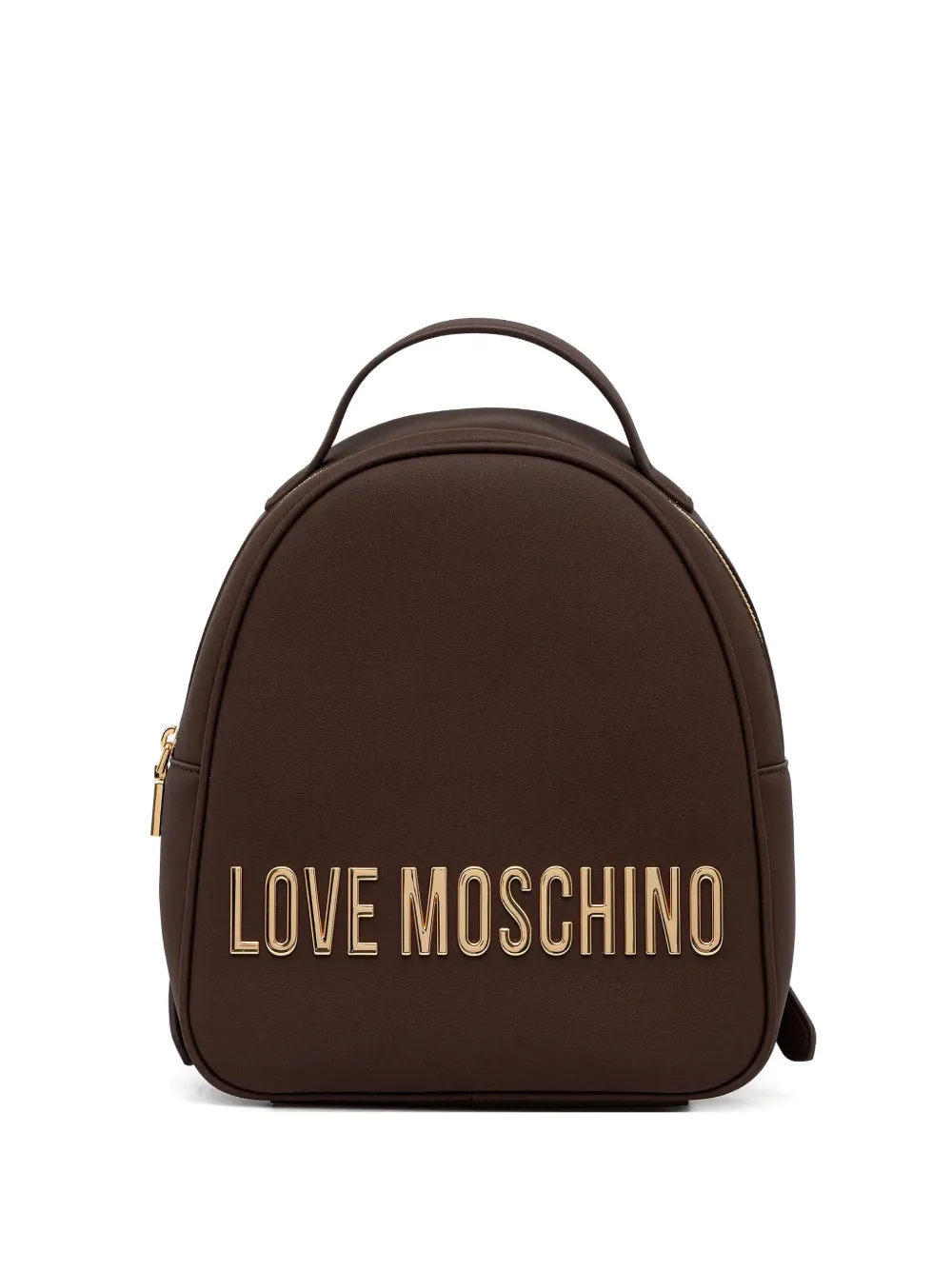 Love Moschino Logo-detail Backpack In Brown