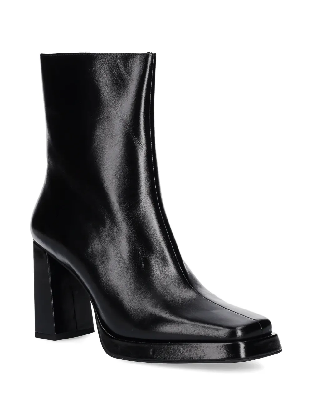 Jeffrey Campbell square-toe zip-up ankle boots | Ankle Boots | Image 2