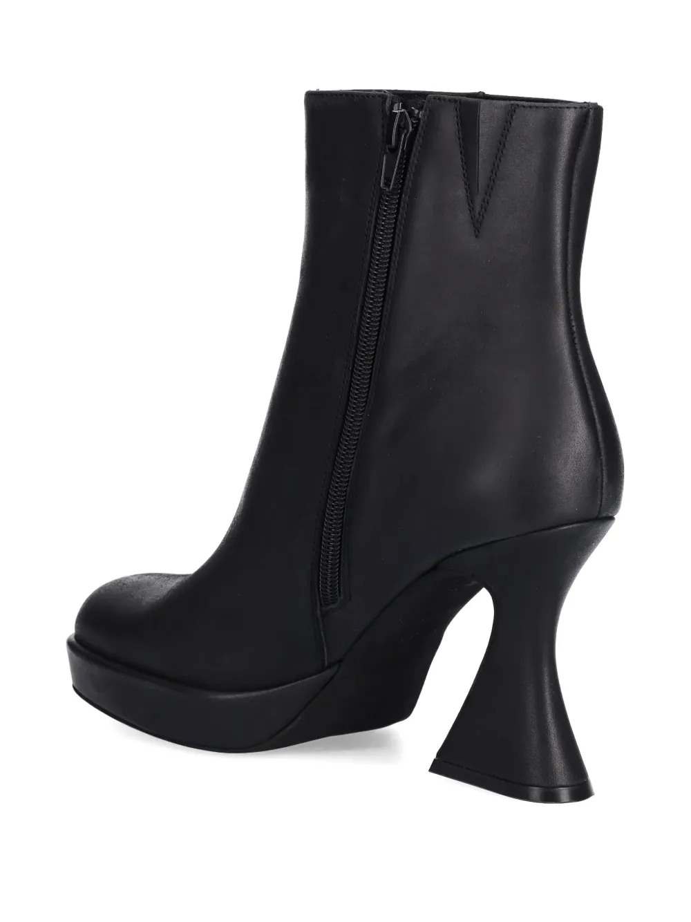Jeffrey Campbell Humanity platform heel ankle boots Zwart