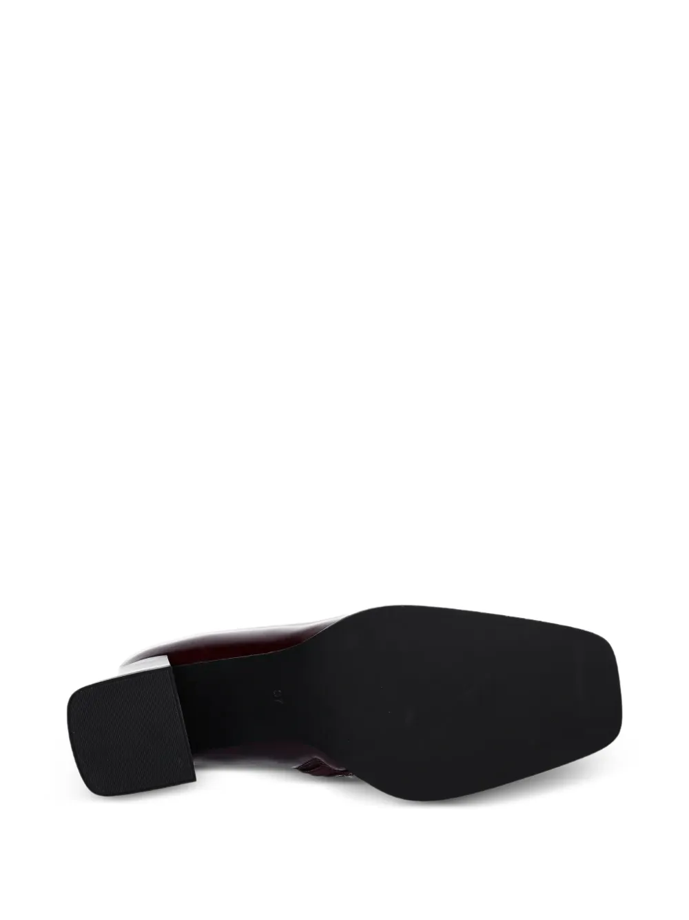 Jeffrey Campbell Sherpal leather ankle boots Rood