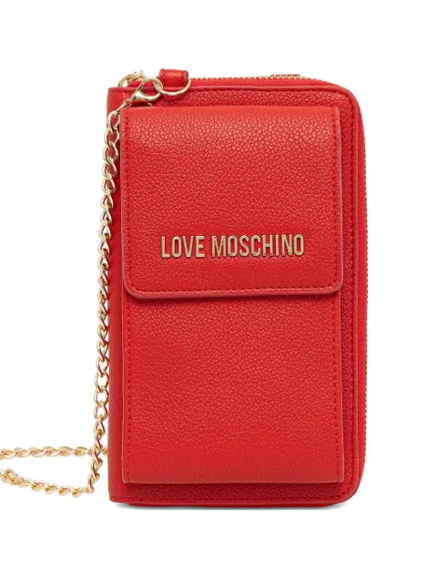 Love Moschino cartera con letras del logo